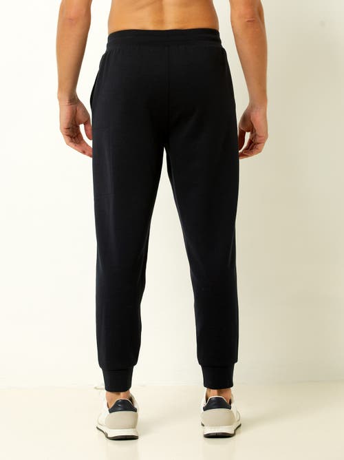 Single Stitch Classic Drawstring Jogger In Blue