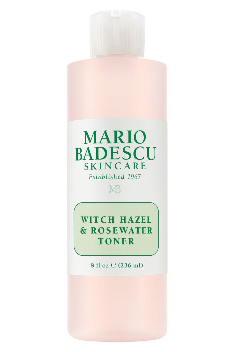 Witch Hazel & Rosewater Toner, Main, color, NO COLOR