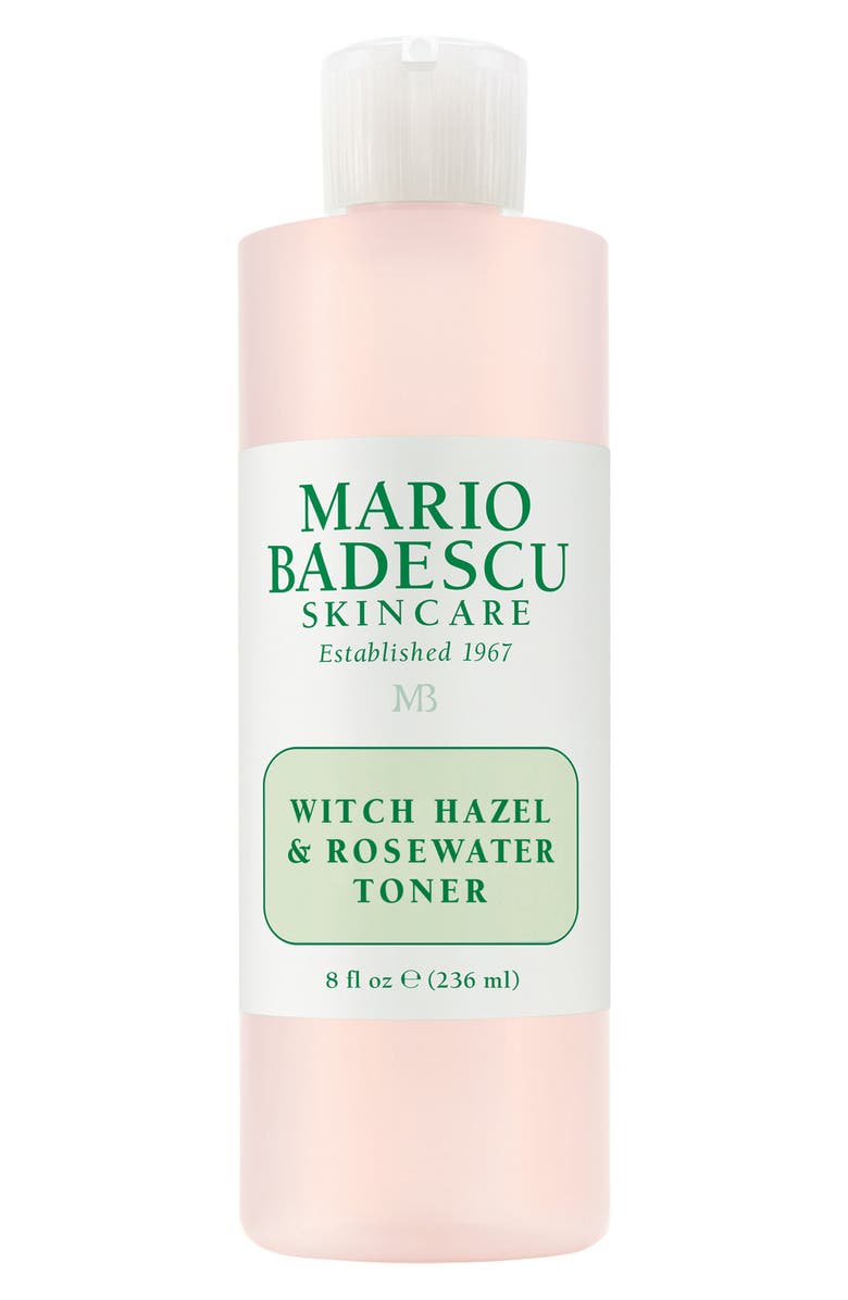 Mario Badescu Witch Hazel & Rosewater Toner, Main, color,