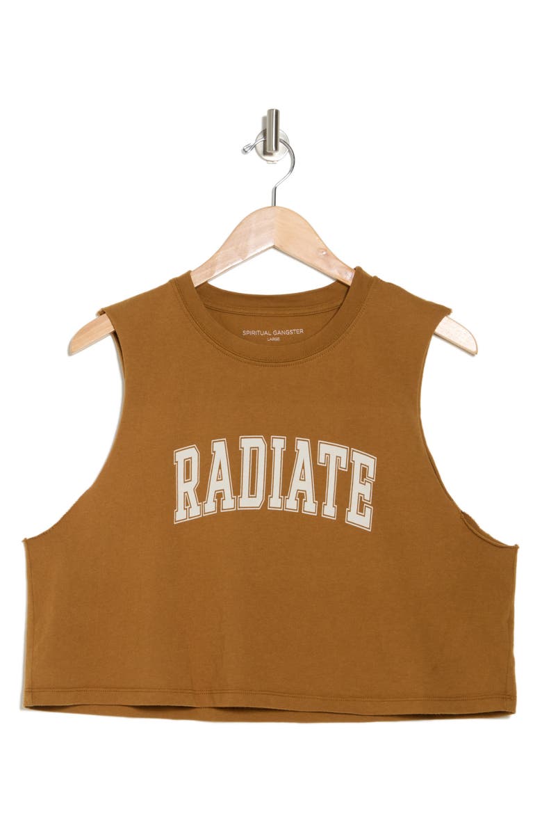 Spiritual Gangster Radiate Callie Crop Tank, Alternate, color, 