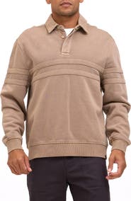 Threads 4 Thought Owen Mineral Washed Rugby Sweatshirt