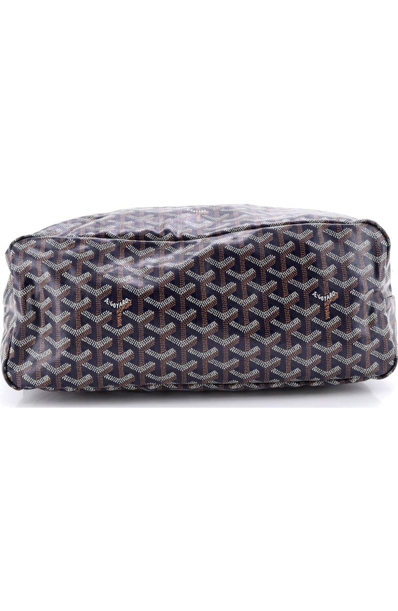 Pre-Owned Goyard Boheme Hobo Coated Canvas, Alternate, color, Blue