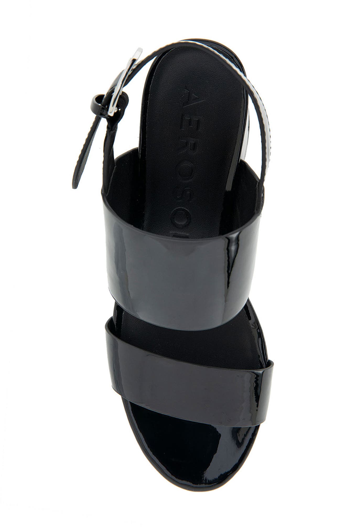 Camilia Platform Sandal, Alternate, color, BLACK PATENT