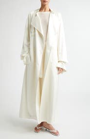TOTEME Satin Trench Coat