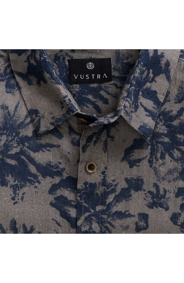 Vustra Printed Linen Shirt, Alternate, color, 