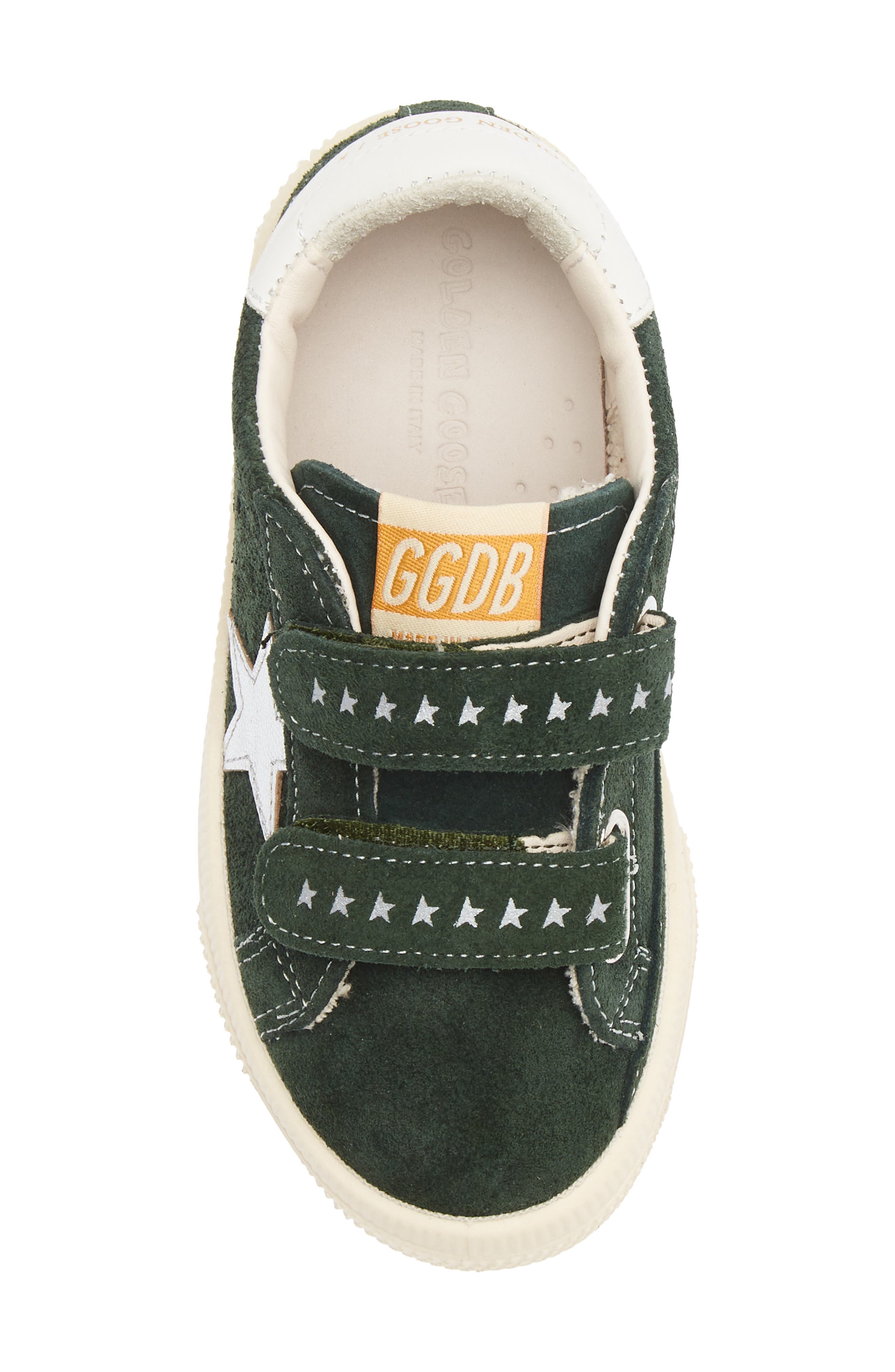 Kids' May Sneaker, Alternate, color, DARK GREEN/ SILVER/ WHITE