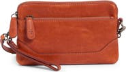 Frye Melissa Faux Leather Crossbody Wristlet