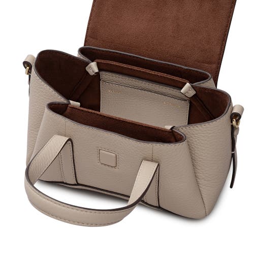 Radley The Chancery Small Flapover Satchel Bag In Brown