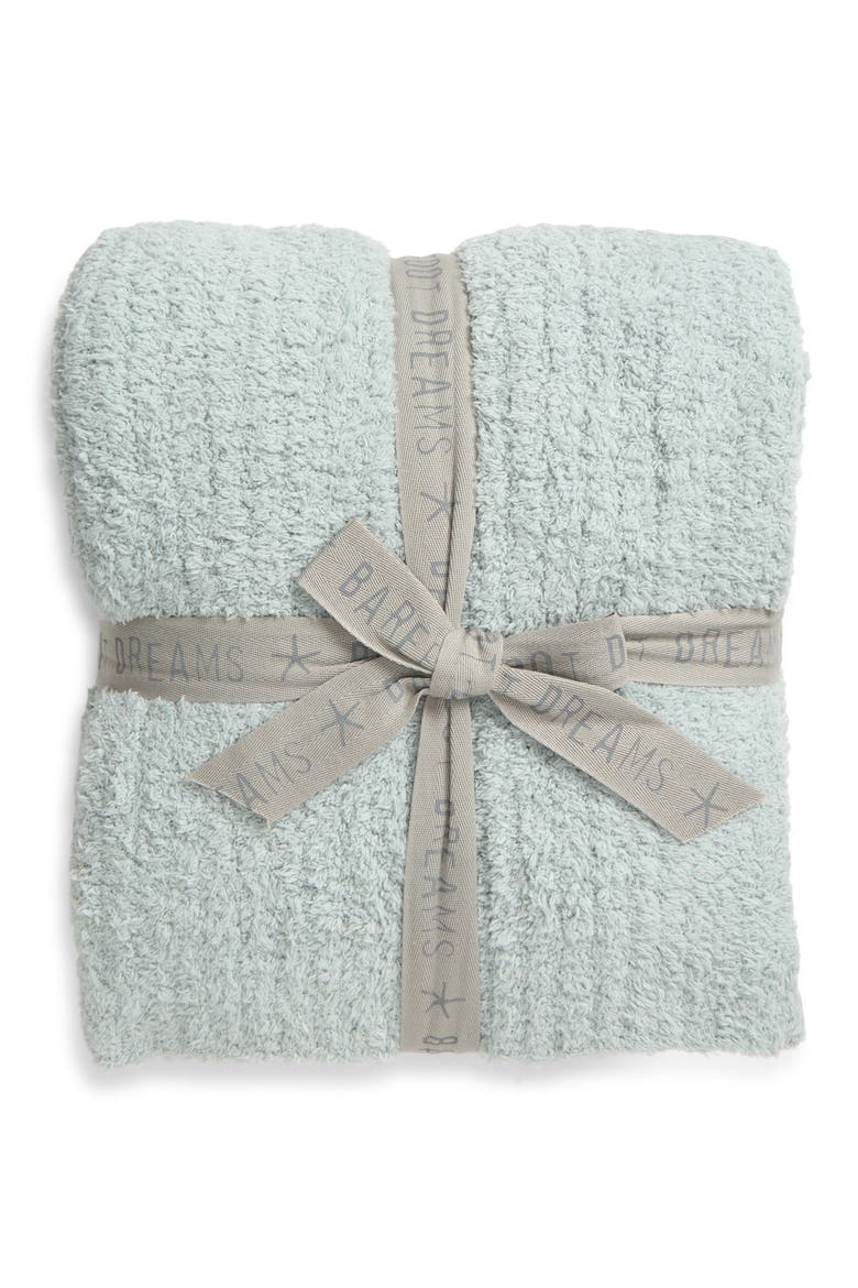 CozyChic™ Rib Throw Blanket, Alternate, color, SEAFOAM GREEN
