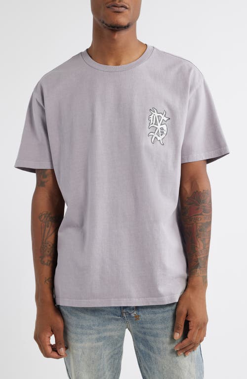 Ksubi Dug Out Biggie Oversize Cotton Graphic T-Shirt in Purple 