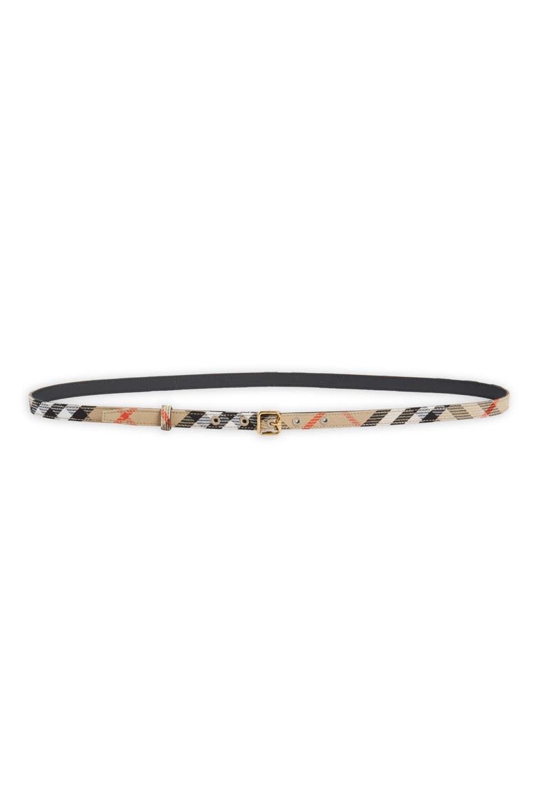 Check Canvas Belt, Main, color, SAND IP CHECK