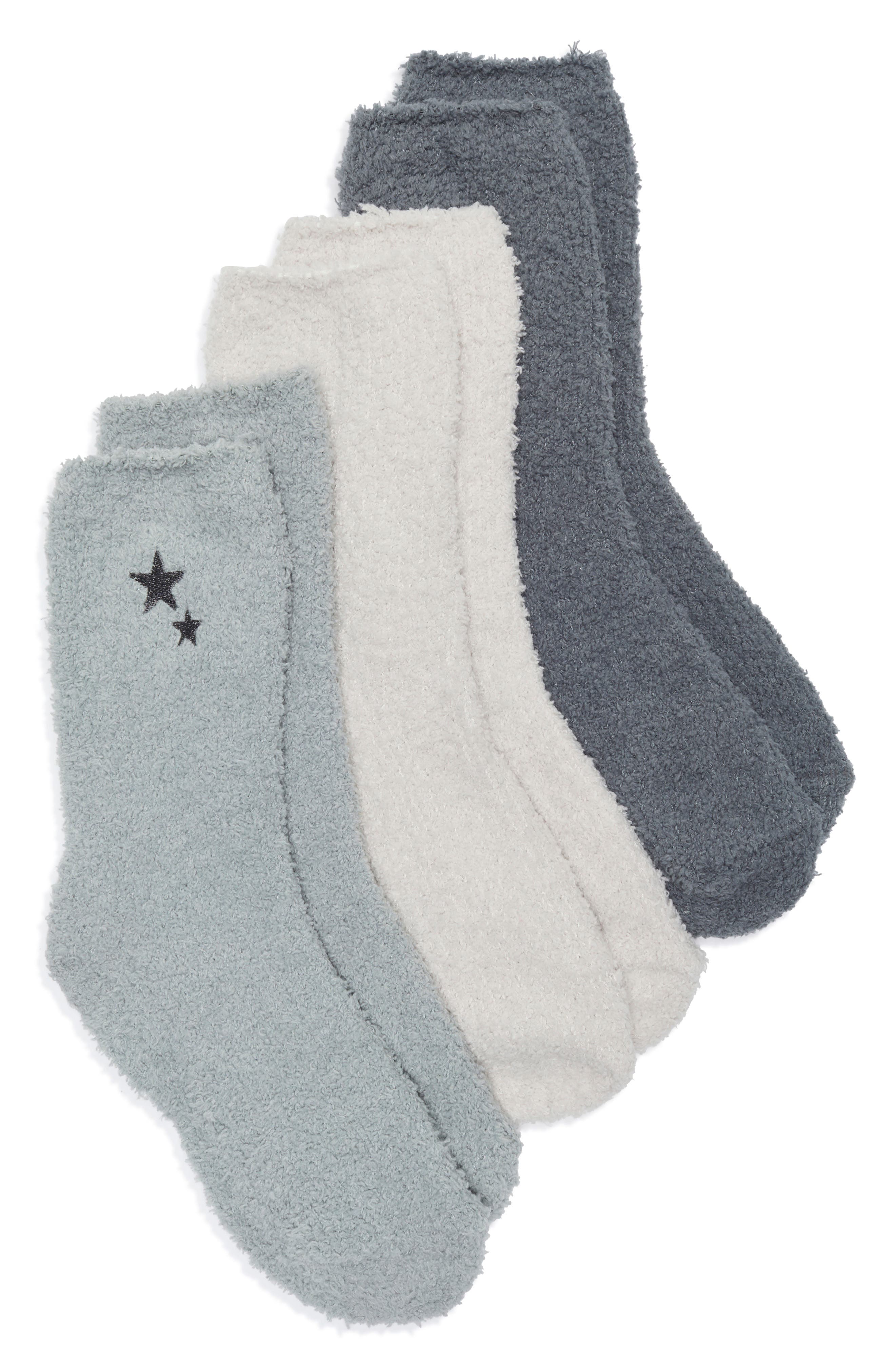 Lemon 3-Pack Cozy Crew Socks
