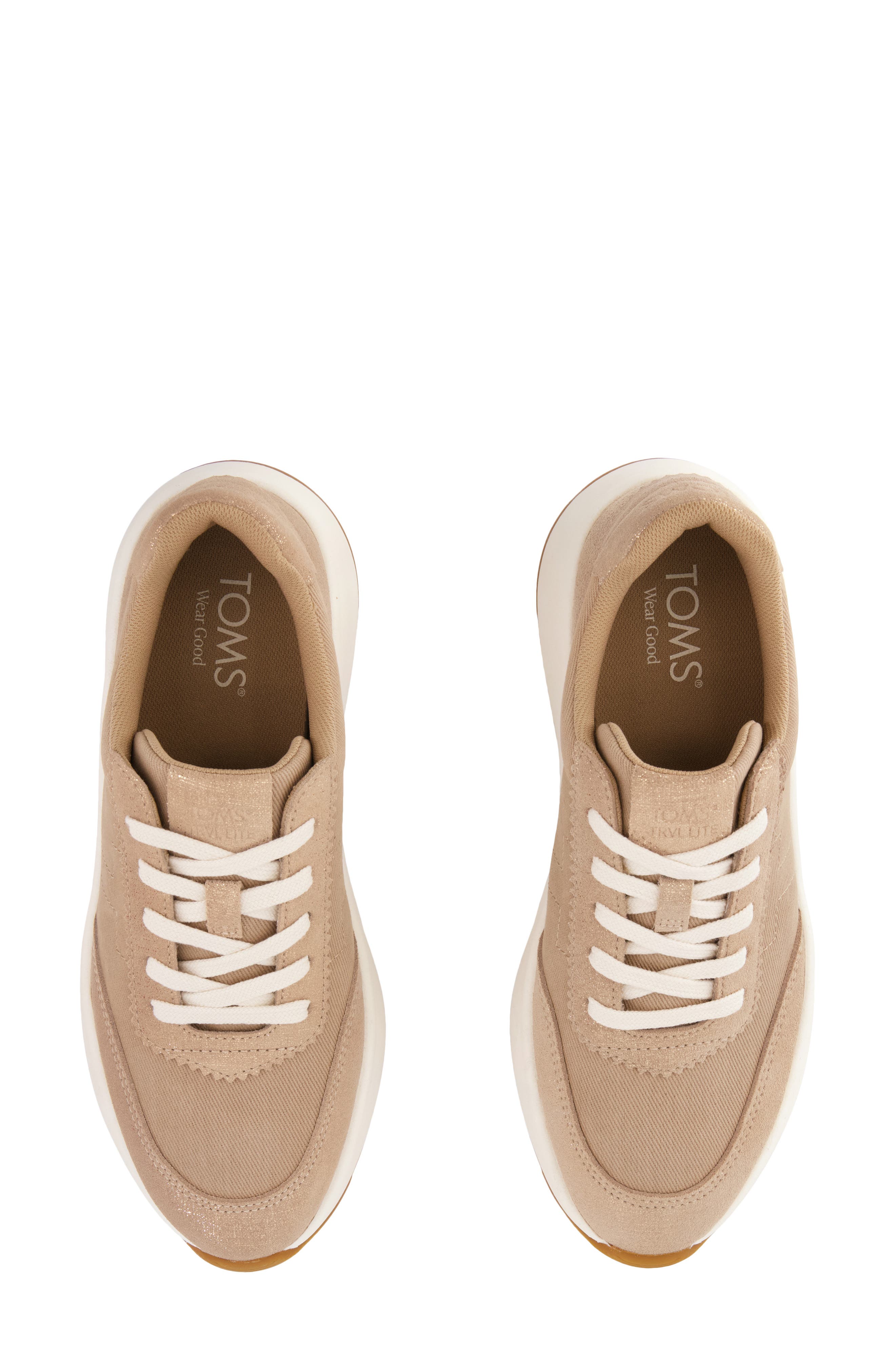 TRVL LITE Retro Sneaker, Alternate, color, MEDIUM BEIGE