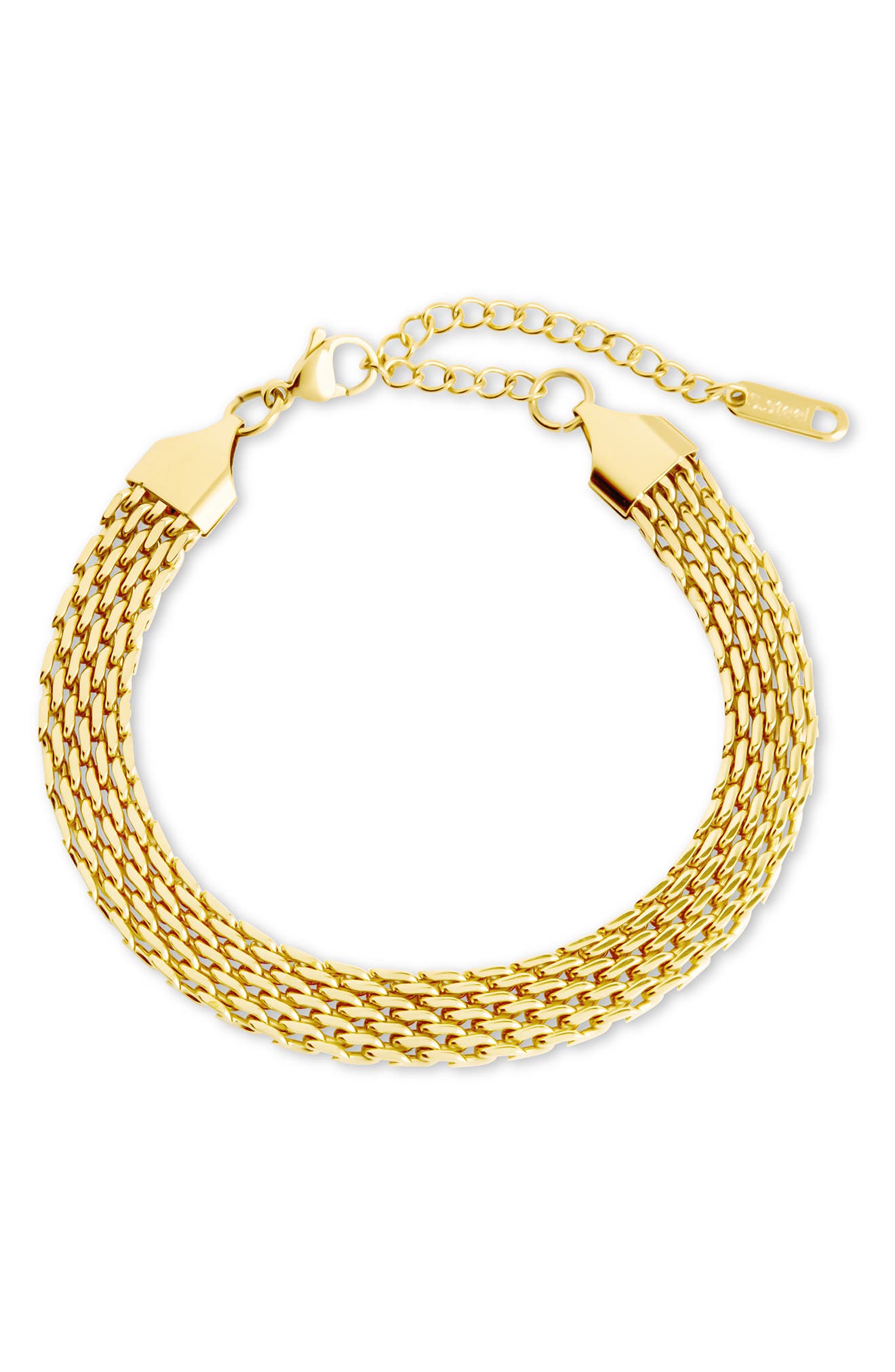 Sterling Forever Larken Chain Link Bracelet