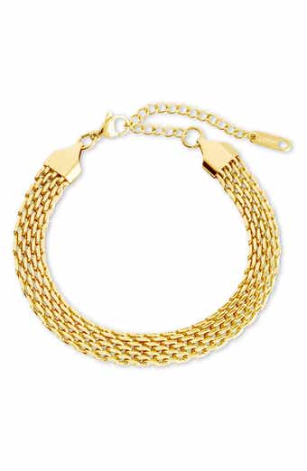 Sterling Forever Larken Chain Link Bracelet