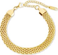 Sterling Forever Larken Chain Link Bracelet