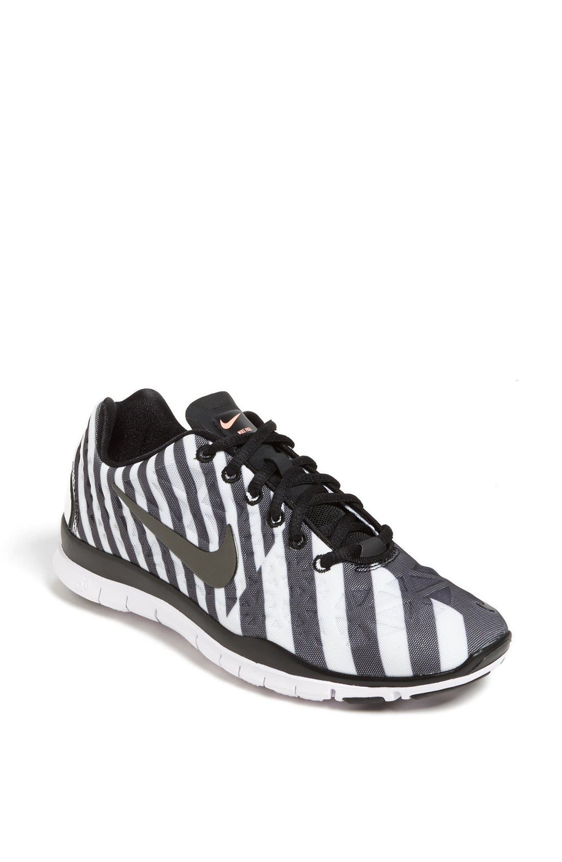 Nike 'Free TR Fit 3 Print' Training Shoe, Main, color, 