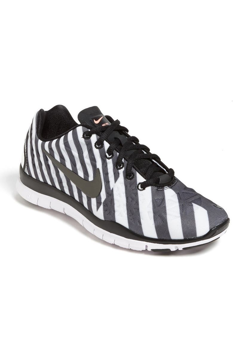 Nike 'Free TR Fit 3 Print' Training Shoe, Main, color,