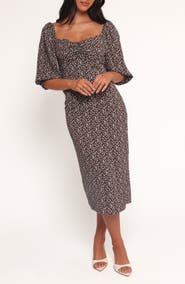 Petal & Pup Oona Floral Midi Dress