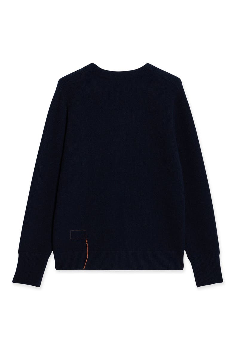 Alfa Cashmere Cardigan, Alternate, color, NAVY BLUE