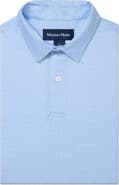 Mizzen+Main Versa Trim Fit Skyline Tight Diamond Polo