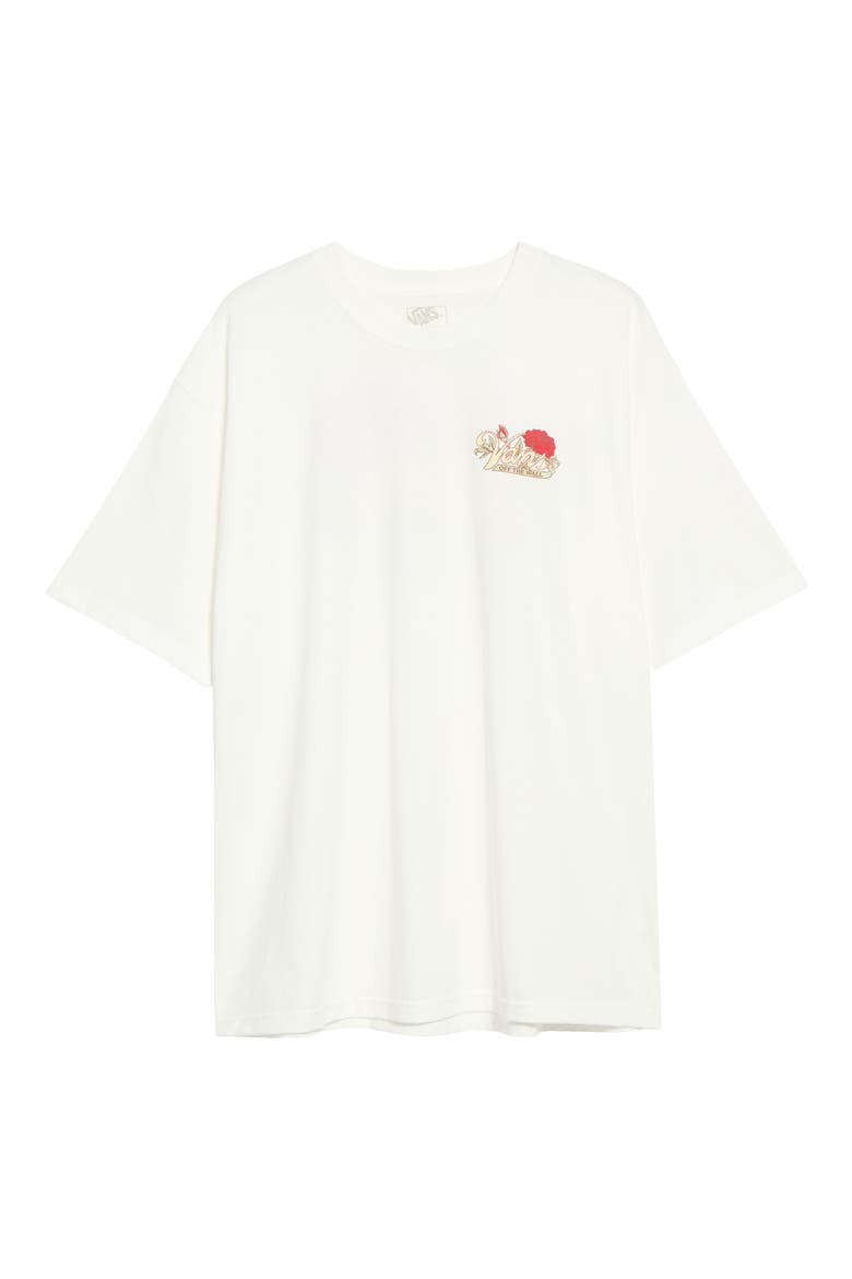 Old Skool Bloom Cotton Graphic T-Shirt, Main, color, WHITE