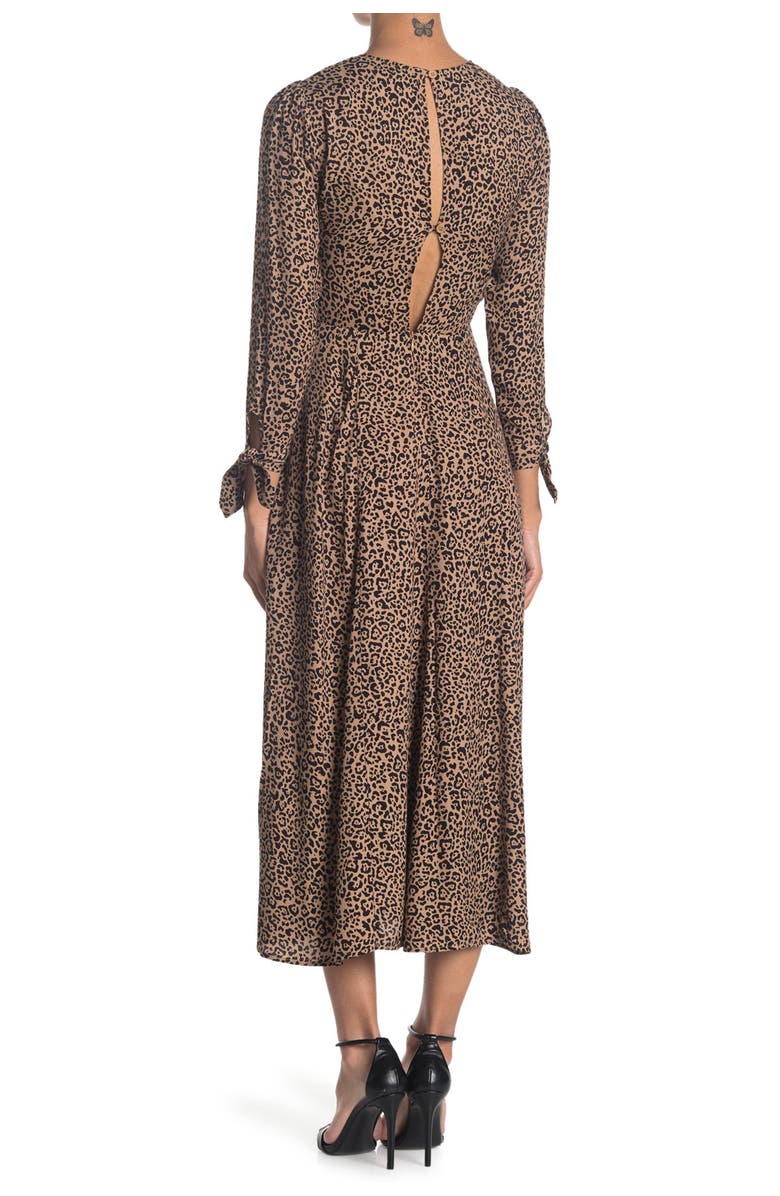 Reformation Zelda Double Slit Dress, Alternate, color,