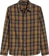 AG Mason Plaid Flannel Button-Up Shirt