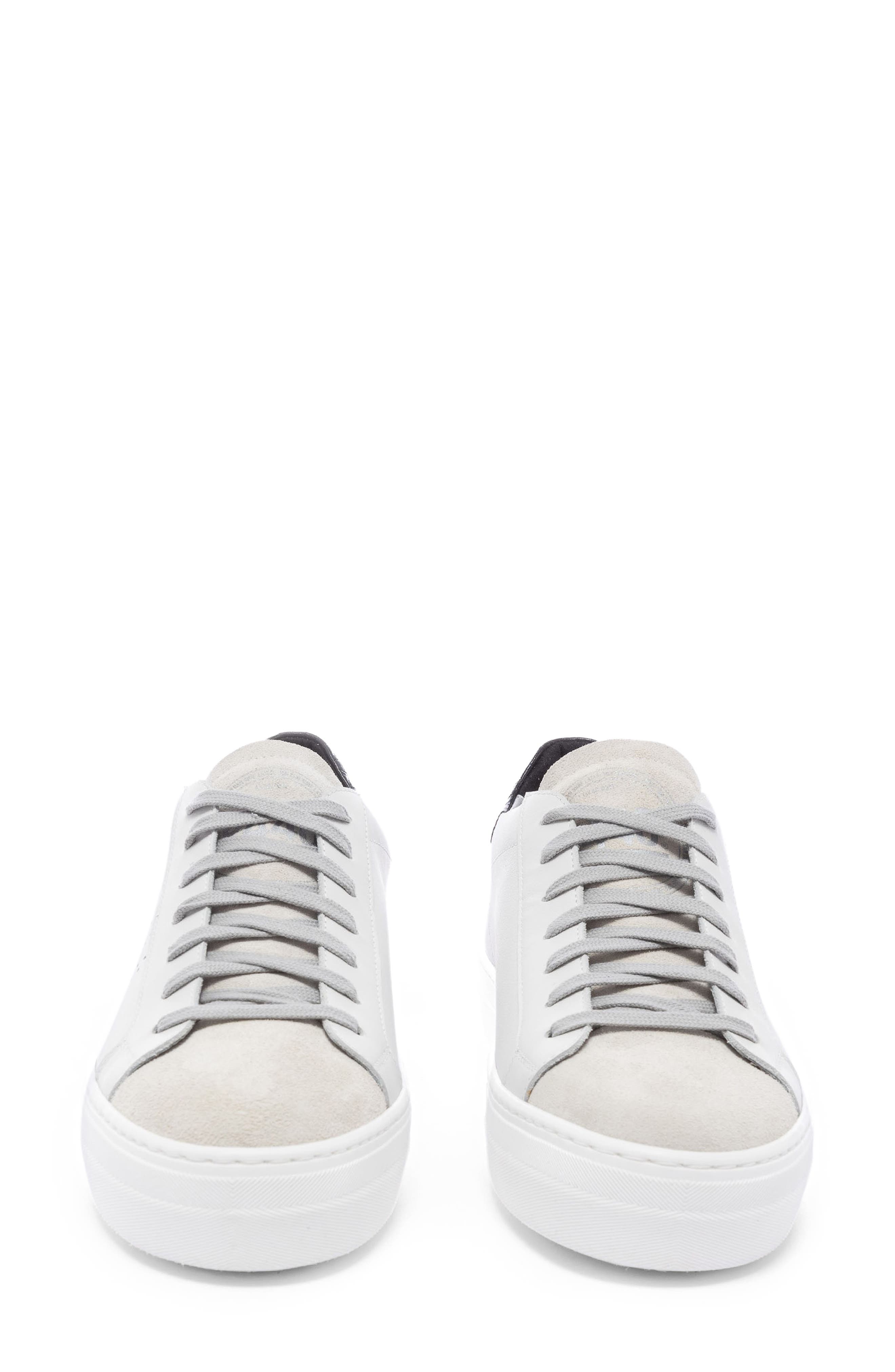 Thea Sneaker, Alternate, color, WHITE-BLACK
