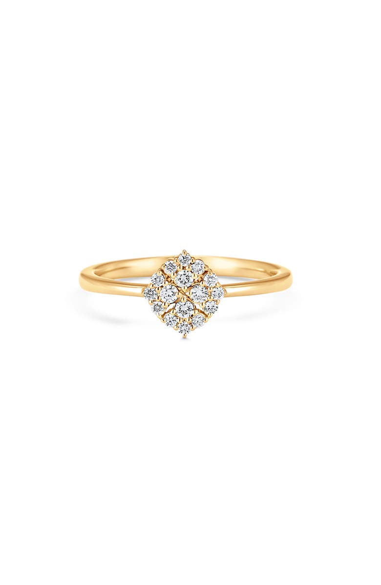 Sara Weinstock Flora Diamond Ring, Main, color, Yellow Gold