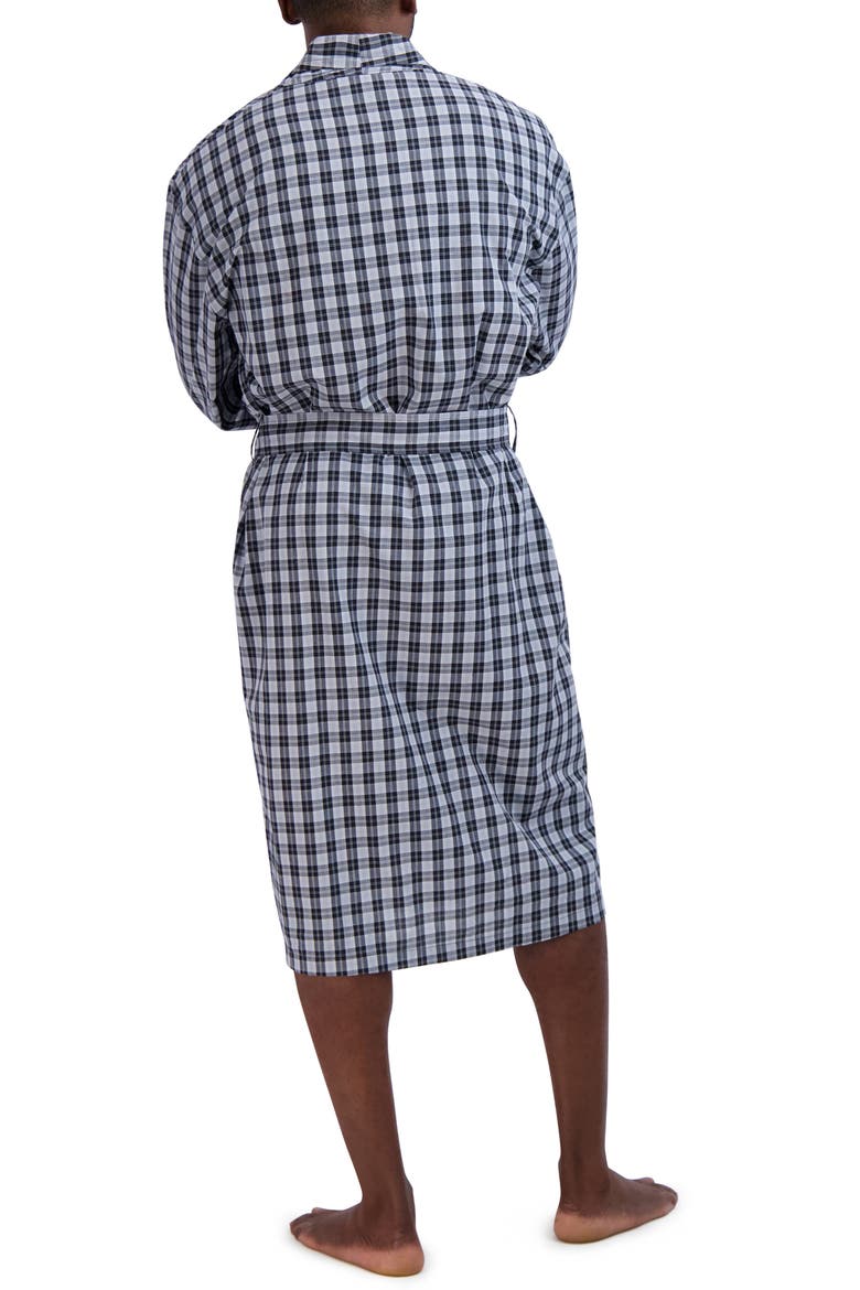 Shawl Collar Robe, Alternate, color, BLACK PLAID