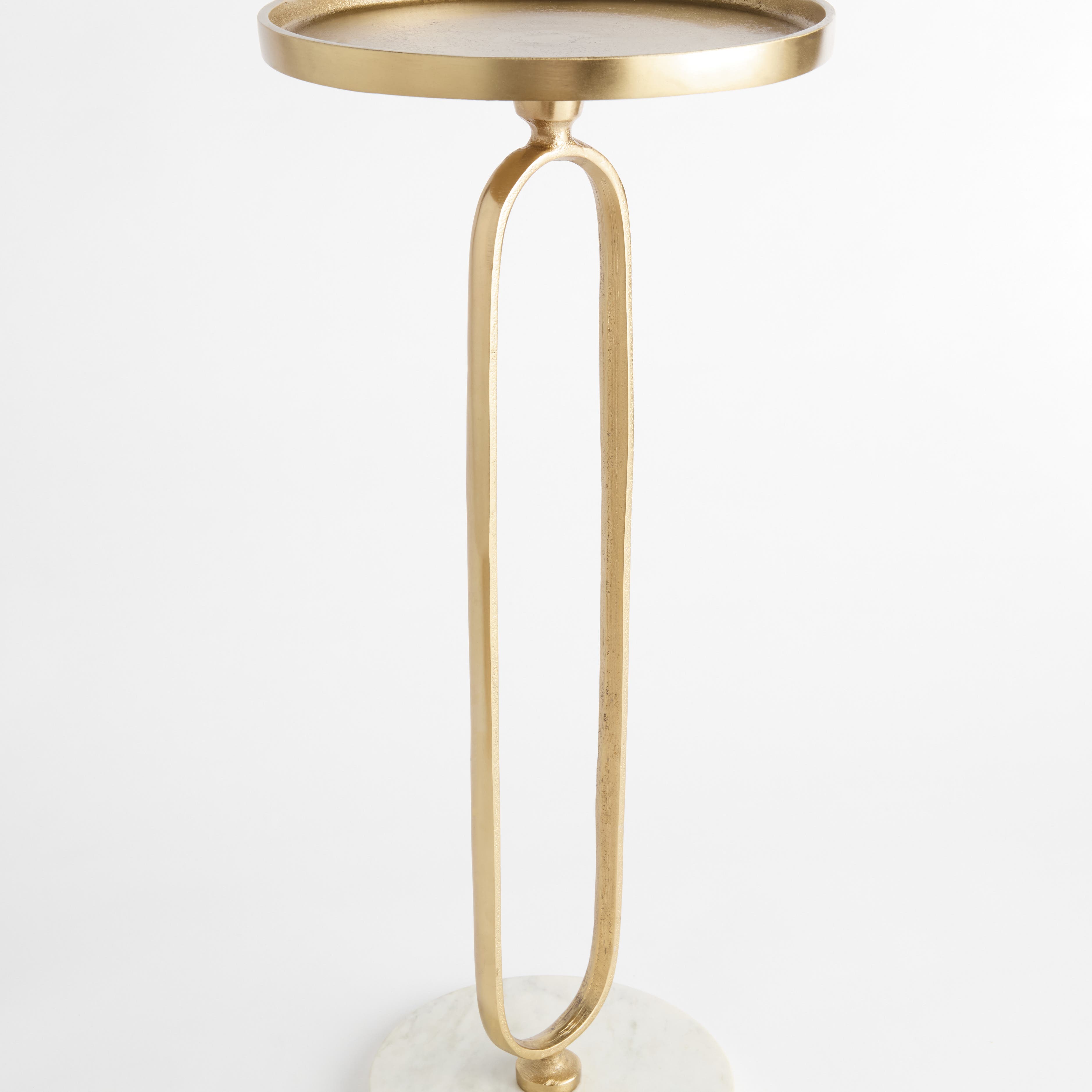 Napa Home & Garden Indra Gold Marble Side Table | Nordstrom