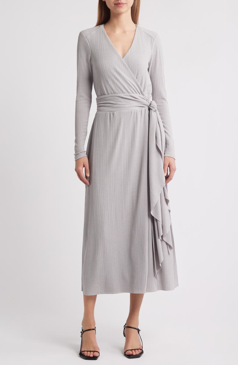 Reiss Madeline Maxi Wrap Dress, Alternate, color,
