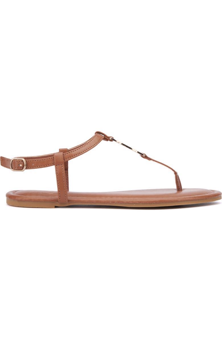 NEW YORK AND COMPANY Kaia T-Strap Sandal, Alternate, color,