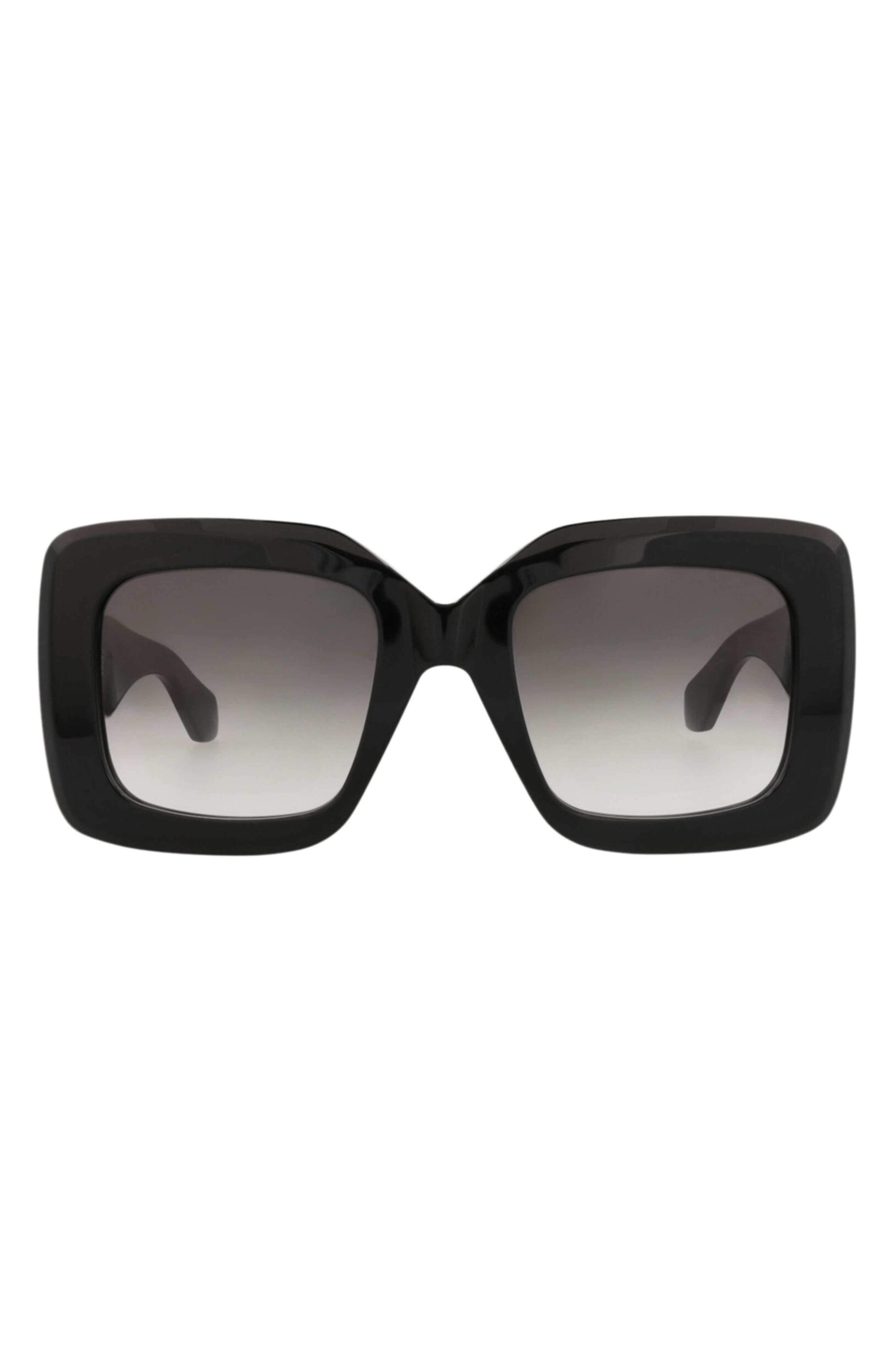 Alaïa 52mm Ombré Square Sunglasses