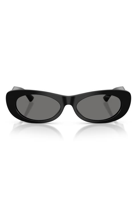 Danny 54mm Polarized Oval Sunglasses