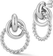 CHLOE AND MADISON Statement Hoop Earrings