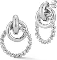 CHLOE AND MADISON Statement Hoop Earrings