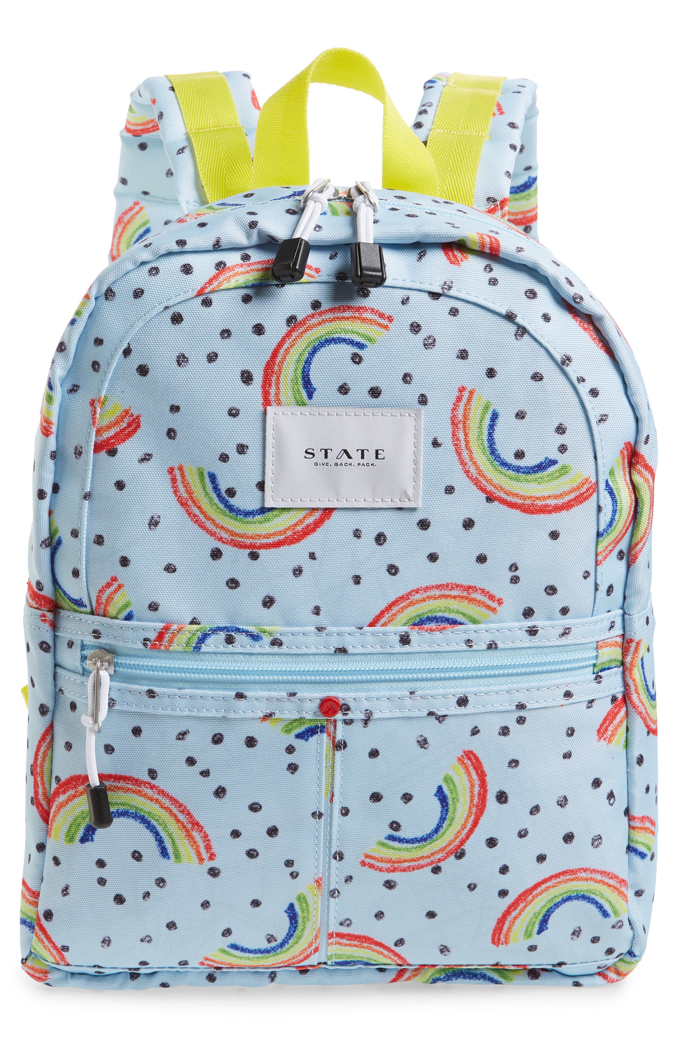 STATE Bags Mini Kane Rainbow Backpack, Main, color, 