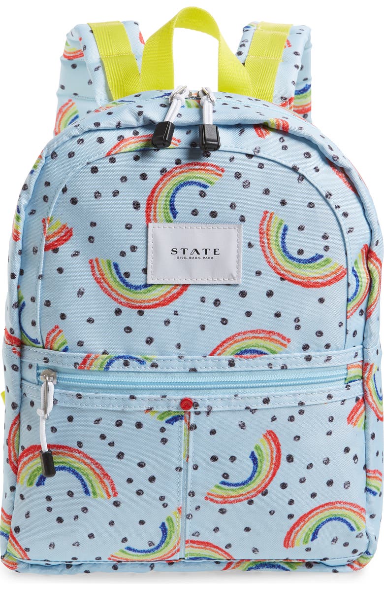 STATE Bags Mini Kane Rainbow Backpack, Main, color,