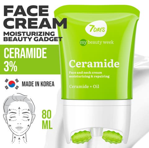 Ceramide Gua Sha Roller Neck Barrier Cream - Moisturizing Face Cream