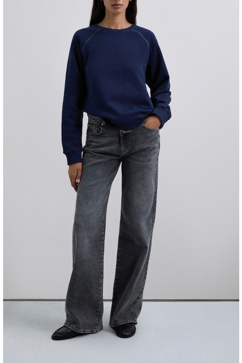Verticallogo Sweater, Alternate, color, Navy