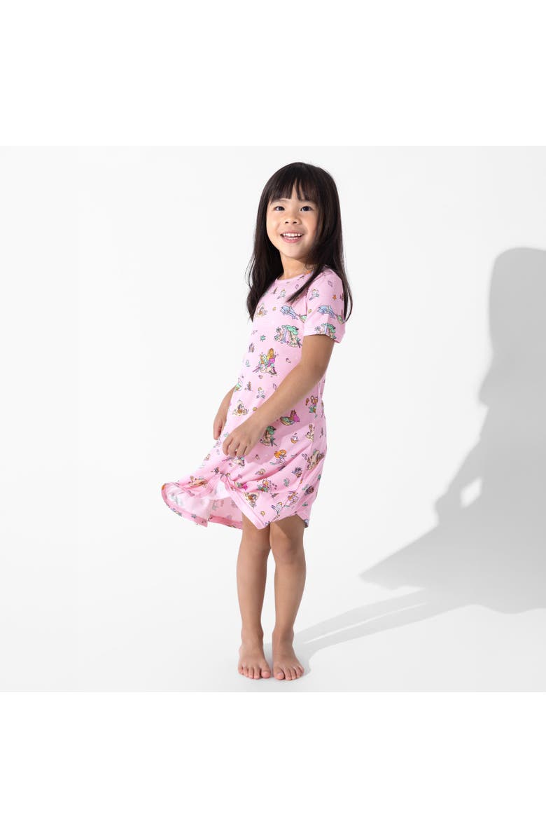 Bellabu Bear Kids' Mermaid Lagoon Short Sleeve Dress, Alternate, color, Mermaid Lagoon
