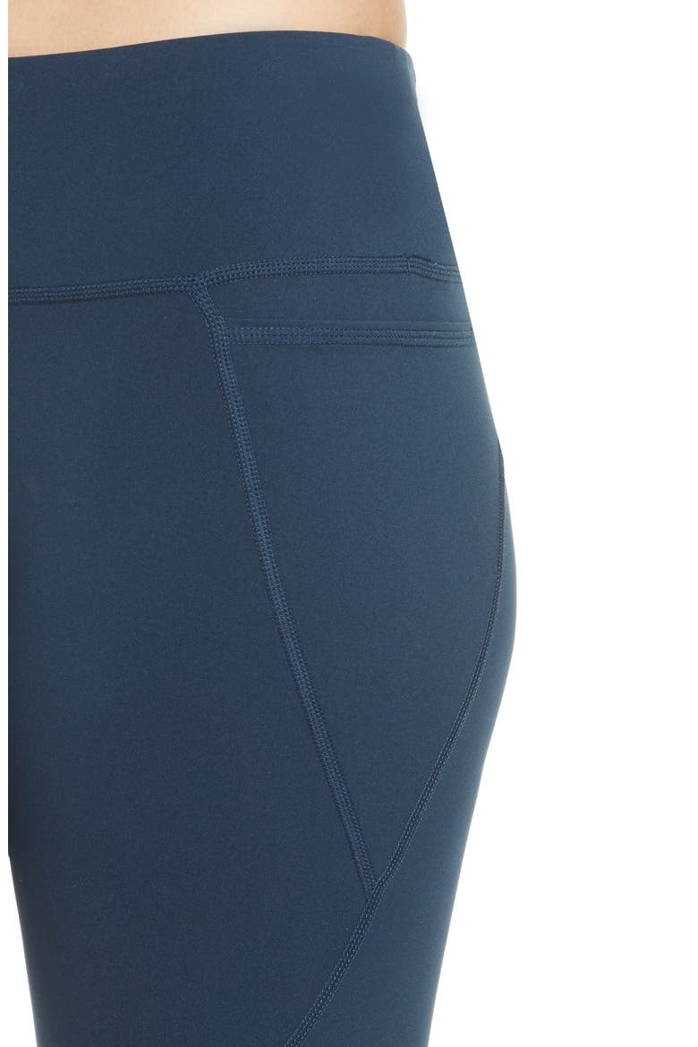 Power 7/8 Workout Pocket Leggings, Alternate, color, BEETLE BLUE