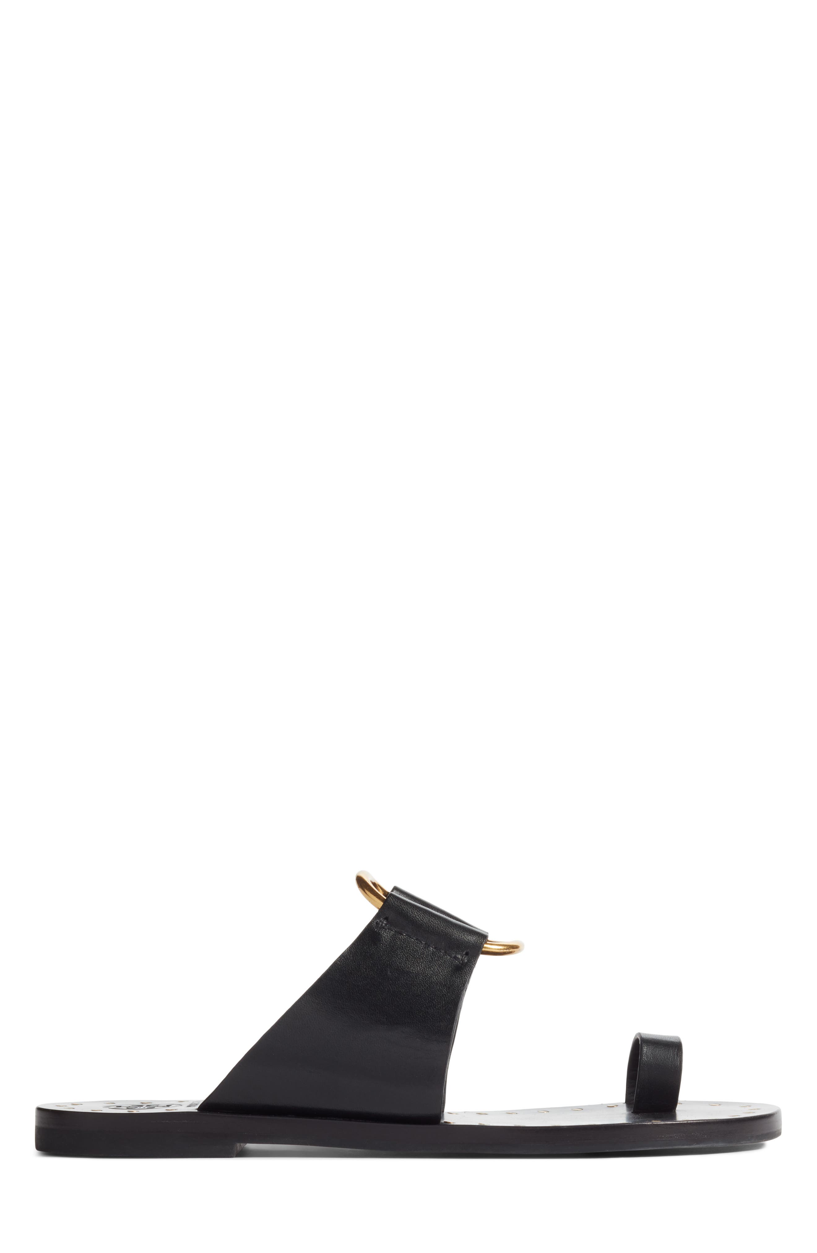 Tory Burch Brannan Studded Sandal, Alternate, color, 