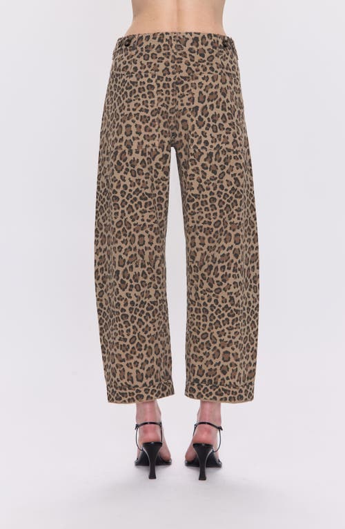 Pistola Tori Ankle Utility Pants In Brown