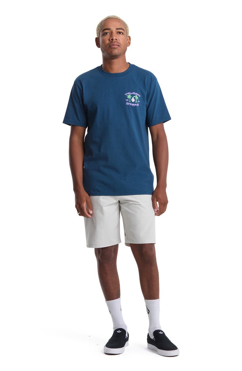 Volcom Fed Up Cotton Graphic T-Shirt, Alternate, color, Dust Bowl