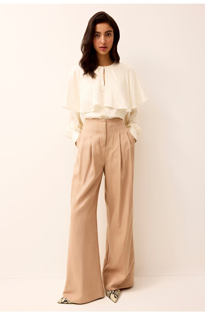Marie Oliver Macbee Pants, Alternate, color, Sesame