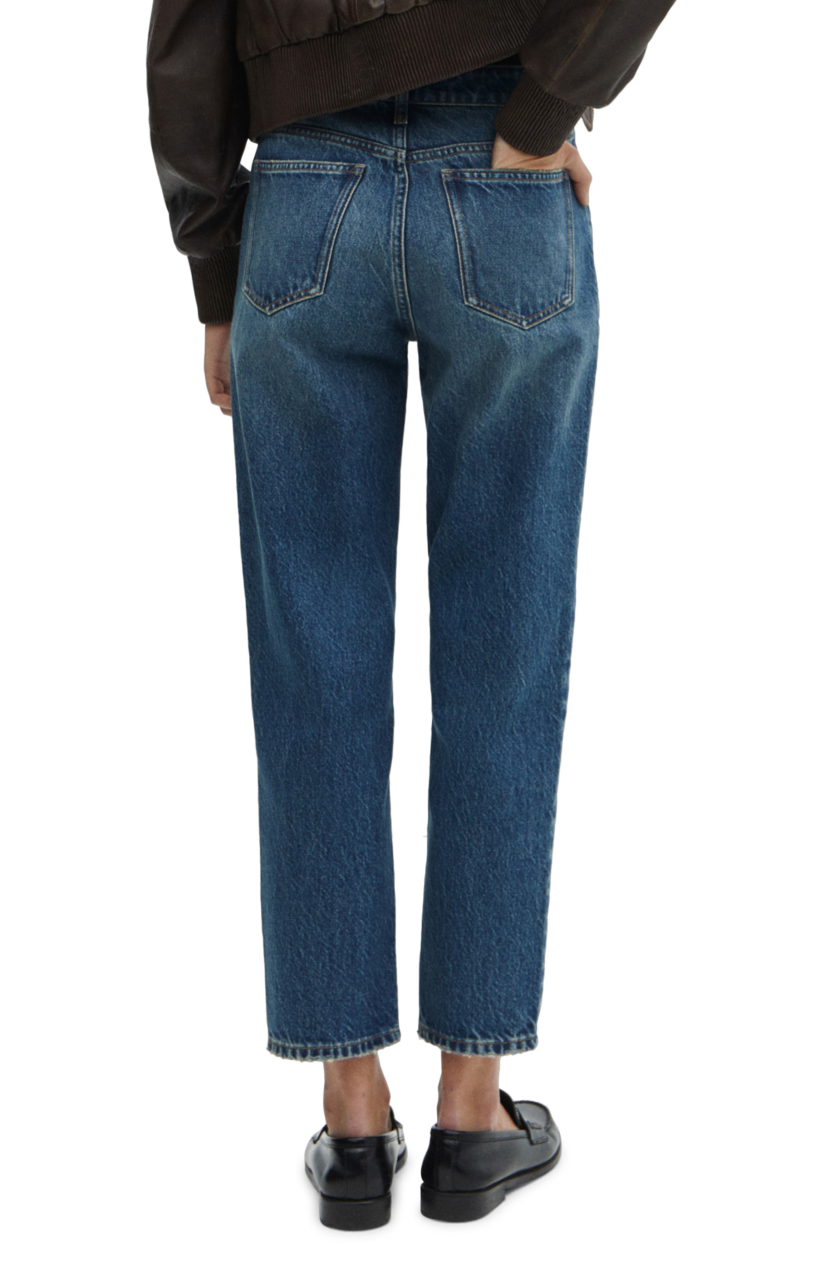 High Waist Ankle Mom Jeans - image 2