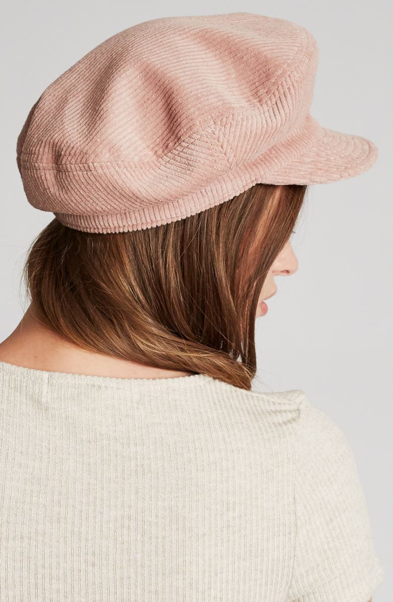 Brixton Fiddler Corduroy Baker Boy Cap, Alternate, color, 